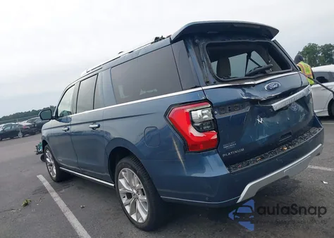2019 Ford Expedition Max Platinum from USA, damaged, VIN 1FMJK1MTXKEA60118